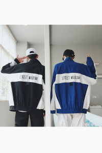 XZ216-JK88-P75一只秋款夹克~oversize校园风外套班服团服 原A452图片