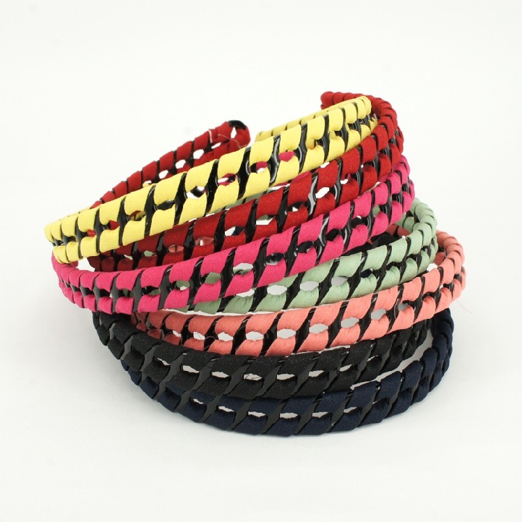 工厂店韩国进口布料手感好手工布刘海碎发艺发夹发卡发箍头箍