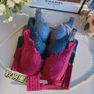 缔妒品牌中厚棉杯软钢圈内衣集中聚拢圆润调整型衬肤轻奢BC罩文胸