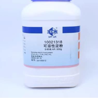 可溶性淀粉 分析纯AR500g