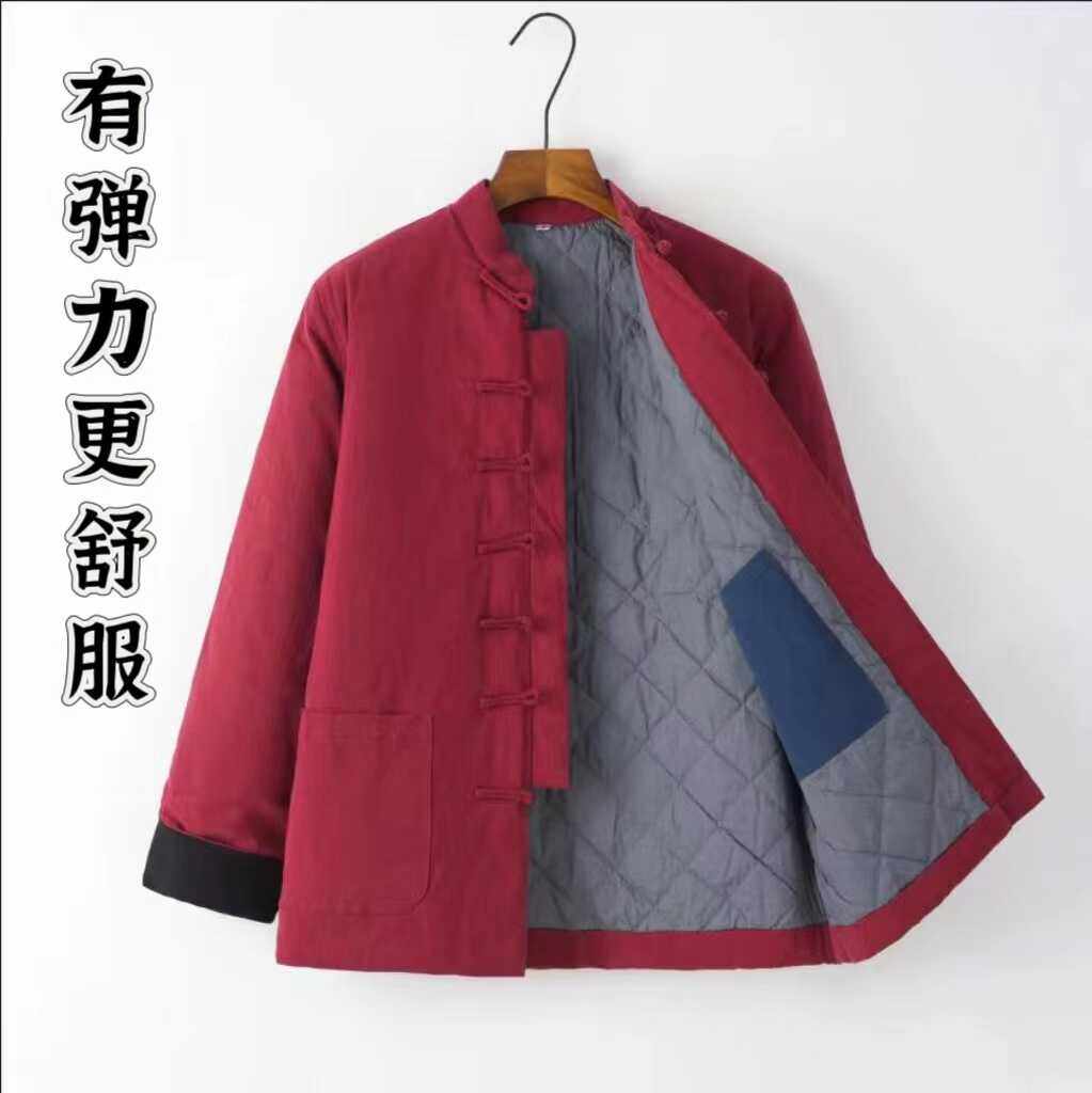 唐装弹力弹力棉花棉袄加厚保暖复古棉衣冬中国风盘扣加棉保暖上衣,男装,唐装,淘宝优惠券,粉丝福利购,淘宝优惠卷