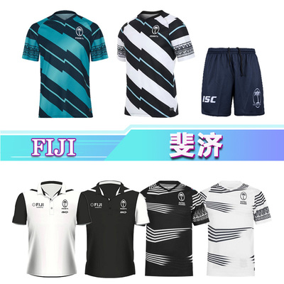 FIJI  Rugby jersey 2022 新款七人制斐济主客场T衫橄榄球服球衣
