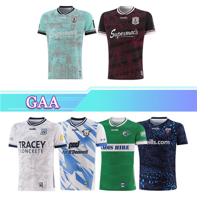 2025新款GAA米奥凯克里橄榄球服球衣上衣短袖训练服 Rugby Jersey