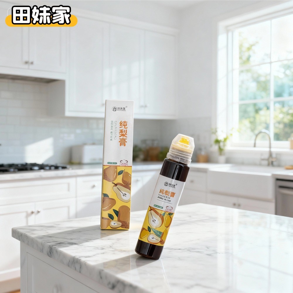 枇杷秋梨膏130克盒装源头厂家雪梨膏砀山梨纯梨膏润燥滋养