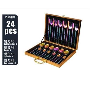 stainless steel knives, forks and spoons for western dishes