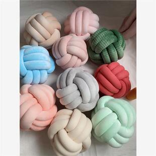 Soft Knot String Pillow for Kids Backrest Chair Cushion Diva