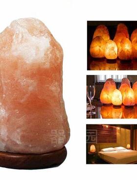 Salt lamp natural crystal salt lamp Himalaya s dimming lam