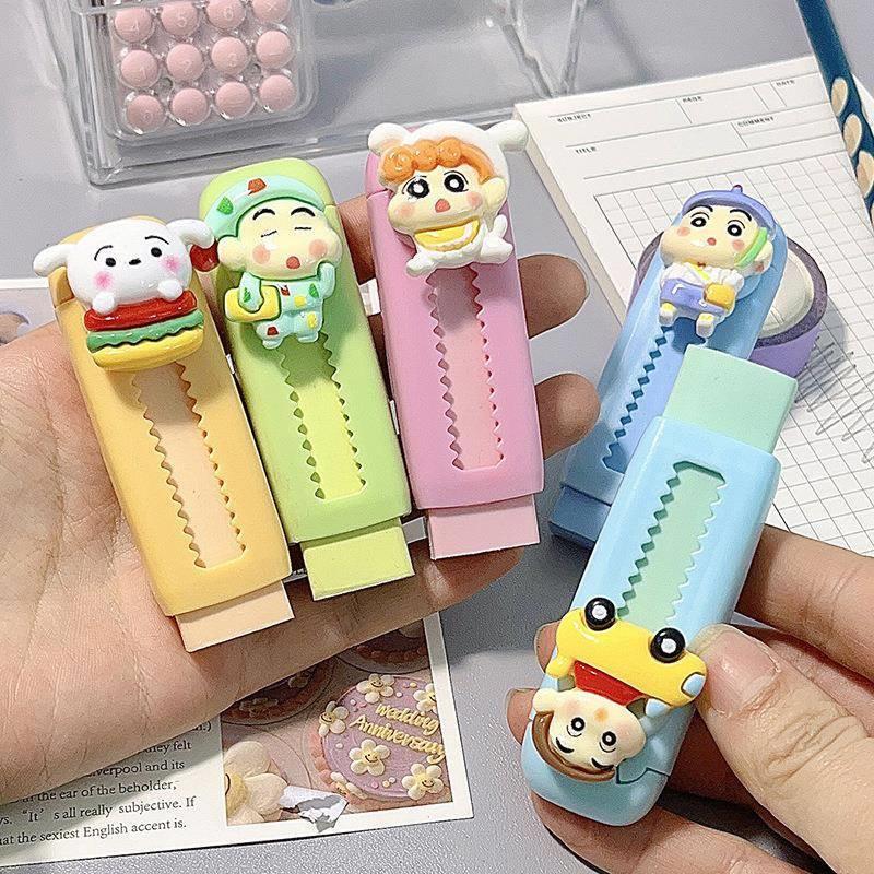 press eraser pupil stationary cute replaceable erasers pen