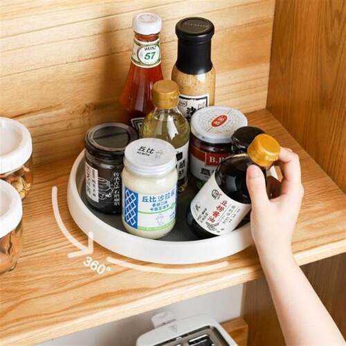 Home Closet Organizer Storage Shelf for Kitchen Rack旋转收纳