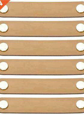 6 Pieces Furniture Handles, Leather, Leather Handle, Furnitu
