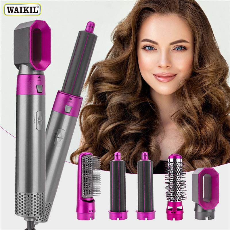 五合一卷直发器自动卷发棒两用全自动卷发器 Hair curler roller