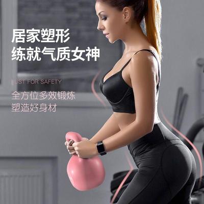 Colorful kettlebell exercise training kettle fitness