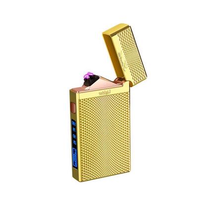 Electric Plasma Dual ARC Flameless Lighter Windproof Metal