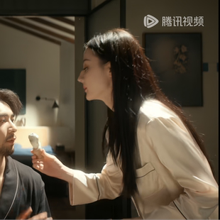 枭起青壤陈星旭聂九罗迪丽热巴同款冰丝家居服睡衣男女长袖两件套