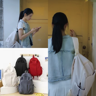 陷入我们的热恋徐栀刘浩存同款双肩包大容量书包初高中轻便休闲