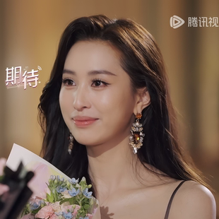 心动的信号沙玥儿梁人方同款水晶流苏耳环女气质大气耳坠轻奢耳饰