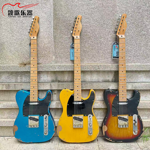 Soloking单挑王MT-1 Tribute Relic做旧款致敬系列22品TELE电吉他