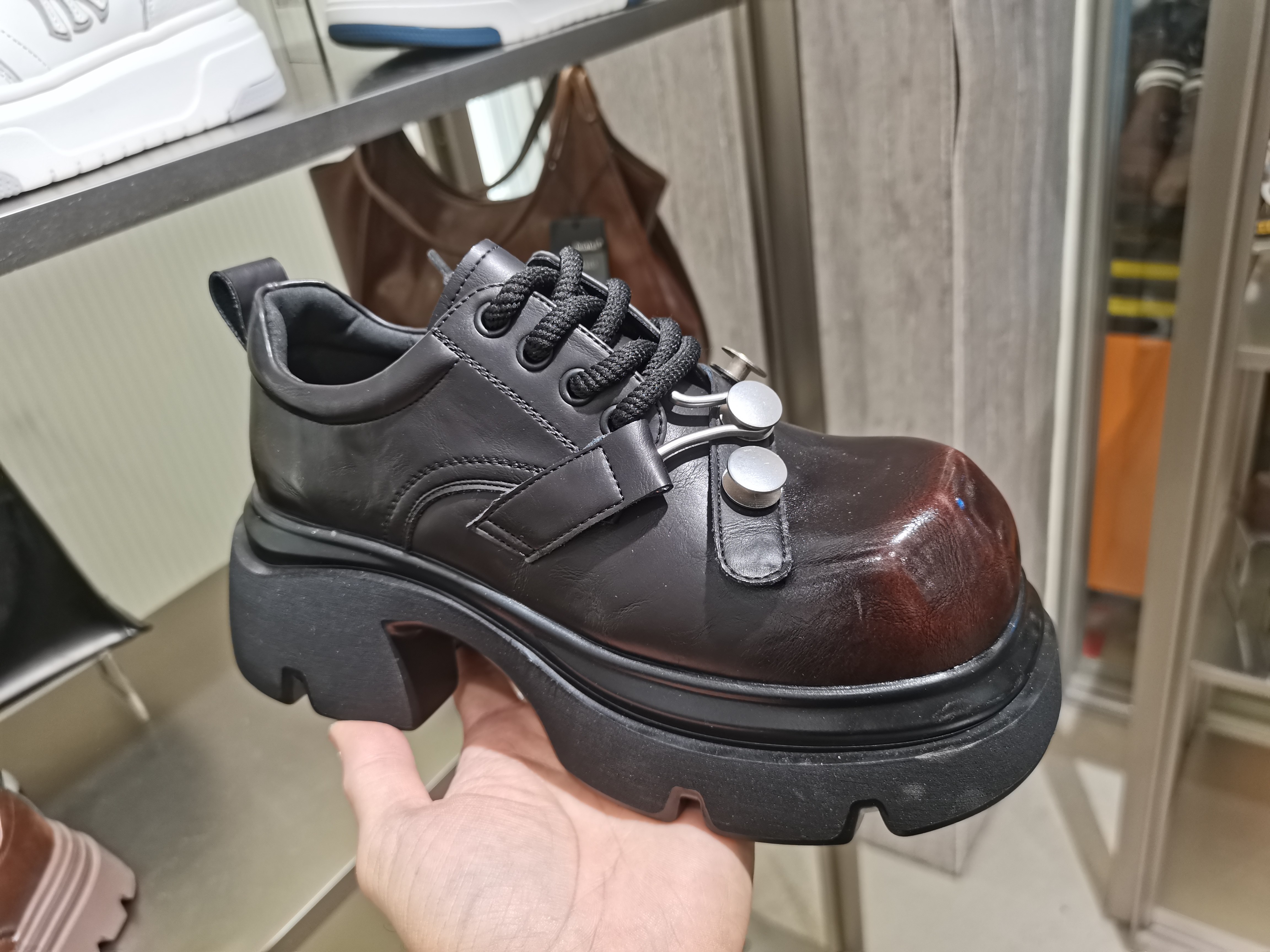 2026春季新款真皮女鞋厚底增高乐福鞋英伦JK小皮鞋洋气百搭休闲鞋