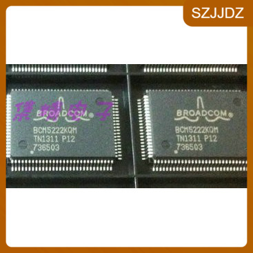 全新原装BCM5222KQM BCM5222KQMG以太网收发器芯片