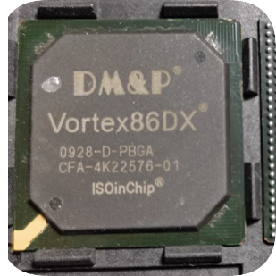 VORTEX86DX 封装BGA 512M宽温-20-80 VORTEX86DX微控制器芯片集成
