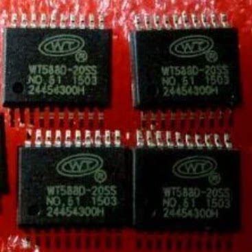 WT588D WT588D-20SS WT5880-20SS SSOP20 WT588D16-28SS SSOP28