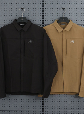 正品Arcteryx始祖鸟Cronin Cotton防风防雨立领衬衫夹克棉服外套