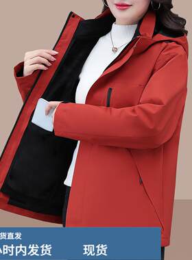 三合一冲锋衣外套女士202