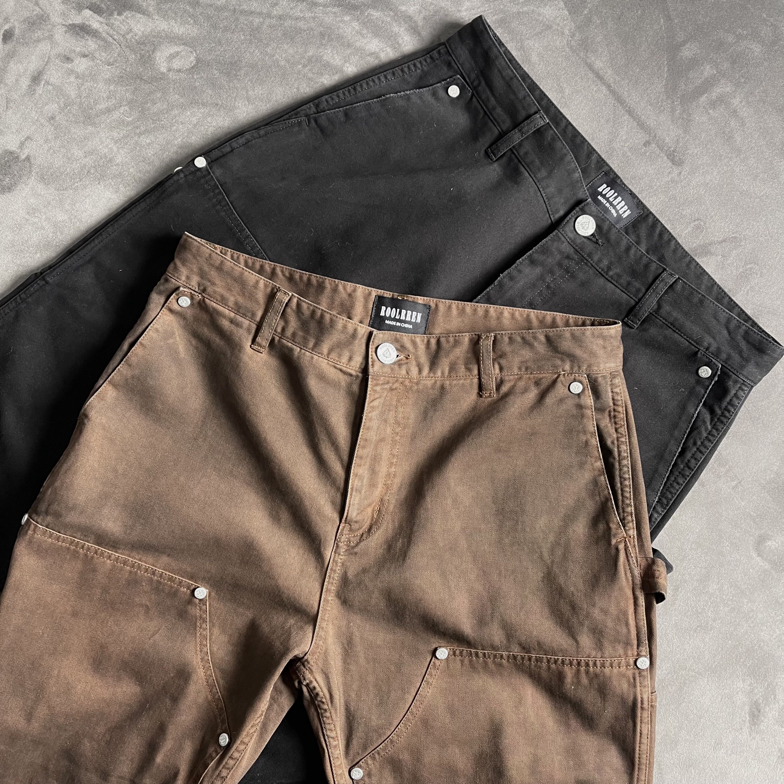 ROOLRREN意大利工装裤