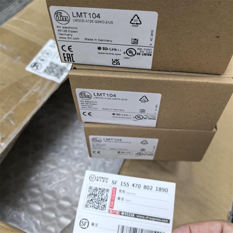 IFM  激光测距传感器 O1D110 O1DLF3KG/IO-LINK 订购品