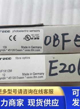 全新原装正品IFM易福门 OBF502+E20606 一套现货