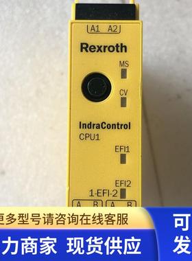 原装拆机REXROTH力士乐 SLC-3-CPU130302 实物拍摄现货R911172285
