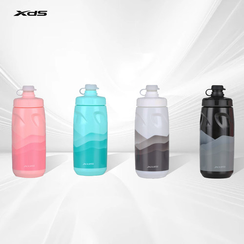 喜德盛运动水壶挤压式防漏设计