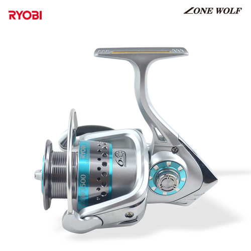RYOBI LONE WOLF 2500/3500/5500型纺车轮金属海钓矶钓远投路亚渔