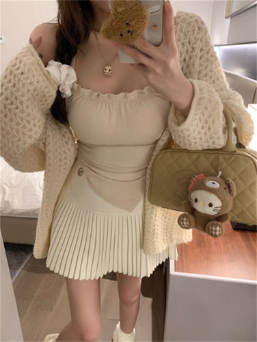 性感辣妹网红主播同款吊带背心女