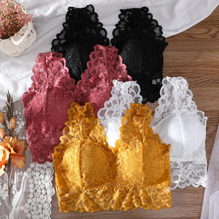 裹胸打底衫内搭蕾丝美背吊带网红爆款抹胸L文胸防走光背心式内衣