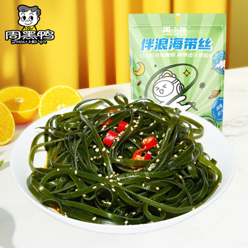 周小伴香辣海带丝零食160g