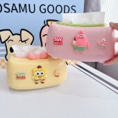 桌面纸巾盒客厅创意轻奢高档家用餐桌茶几抽纸盒纸抽收纳盒高颜值