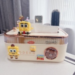 2026新款客厅纸巾盒抽纸桌面茶几餐巾纸多功能遥控器收纳轻奢高档