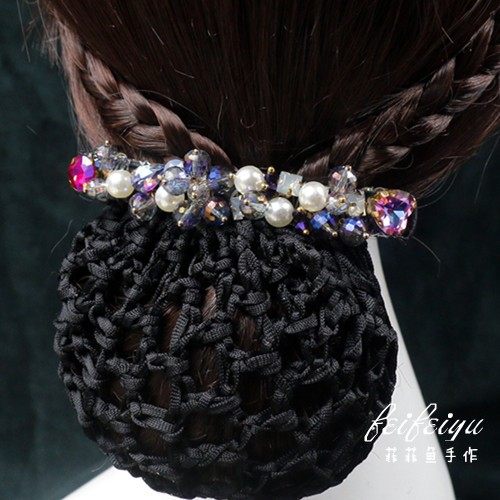 职业头花 护士网兜发夹 日韩简约盘发夹子 头饰 酒店扎头发,饰品/流行首饰/时尚饰品新,发饰,淘宝优惠券,粉丝福利购,淘宝优惠卷