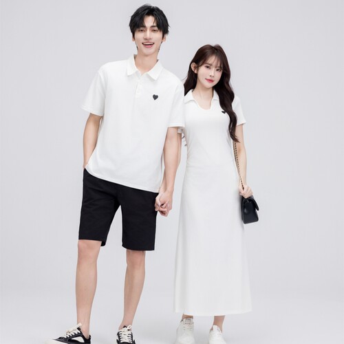 小众不撞款情侣装夏装高级感ins