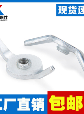 并柜螺母低压抽屉GCK配套件螺帽羊角元宝母蝶形螺母固定钩M6M8M10