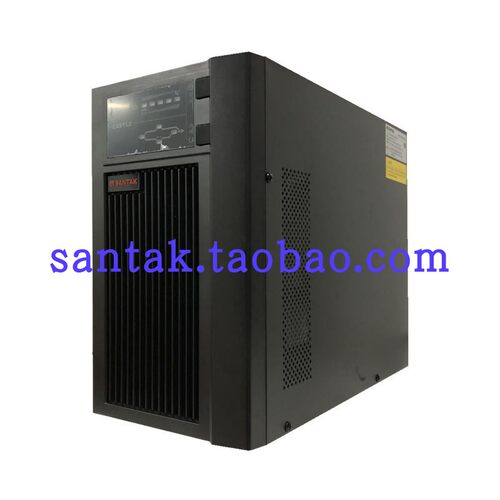 山特CASTLE 2KS(6G) 2000VA UPS电源主机1台 12V38AH电池6只 A3箱