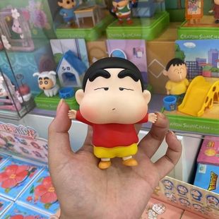张手气鼓鼓小新卡通搞笑公仔摆件礼物可爱蜡笔小新网红创意装饰