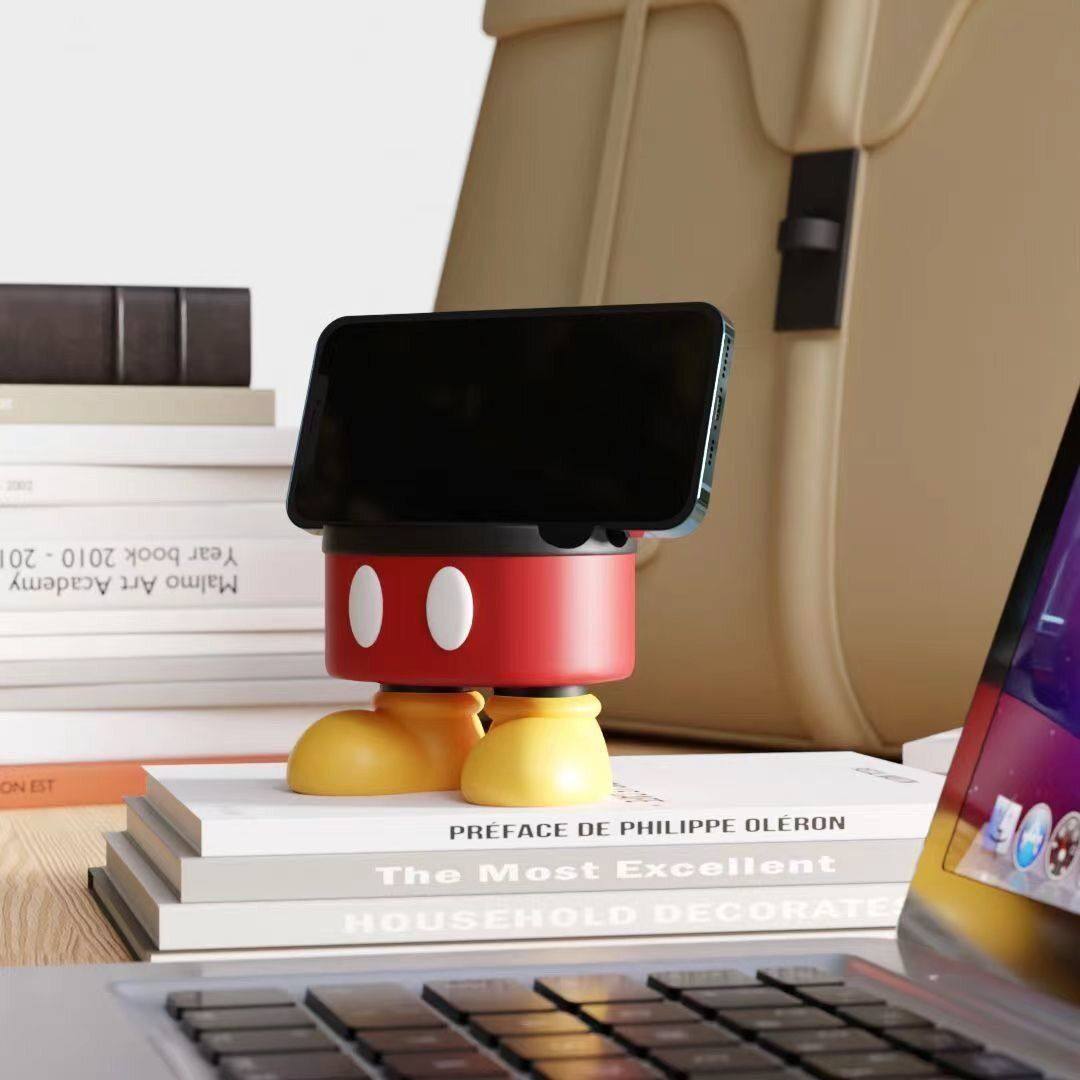 2026新款可爱米奇手机支架桌面懒人卡通桌面平板支撑架卧室手机架,家居饰品,桌面摆件,淘宝优惠券,粉丝福利购,淘宝优惠卷