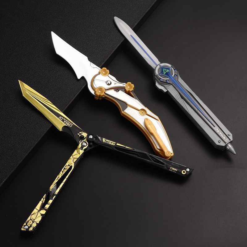 北极星怜悯之刃手办三角洲游戏周边同款可折叠游戏塑胶模型礼品