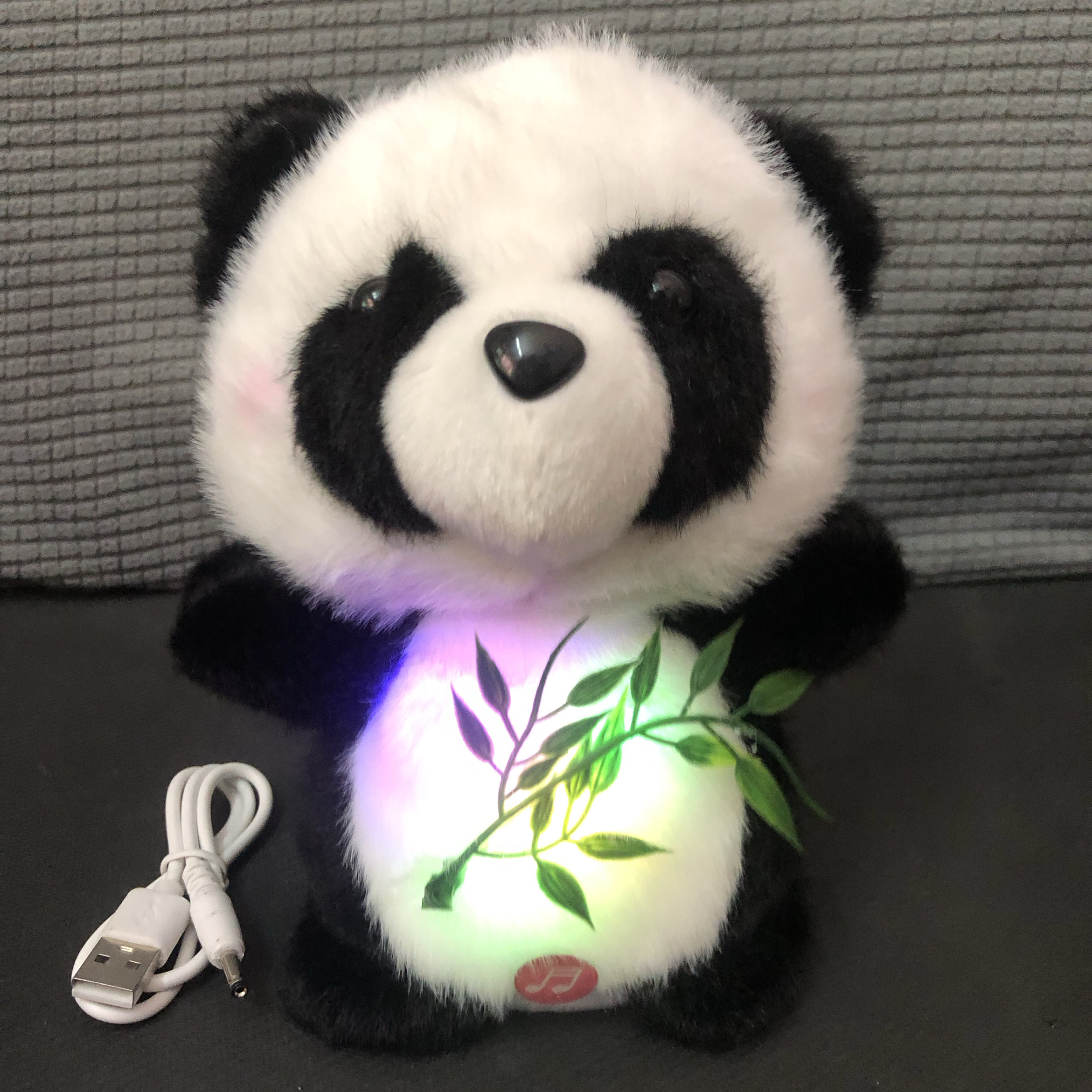 唱歌学说话抖动发光电动熊猫魔音
