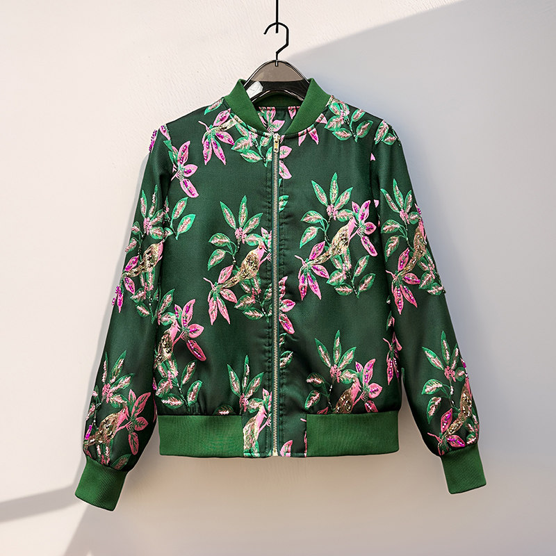 绿野仙踪~秋季女装高定提花重工刺绣烫金手工钉珠百搭复古短外套,女装/女士精品,短外套,淘宝优惠券,粉丝福利购,淘宝优惠卷