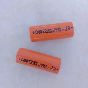 18490 相机理发剪电推子电蚊拍 18500锂电池3.7V强光手电筒数码