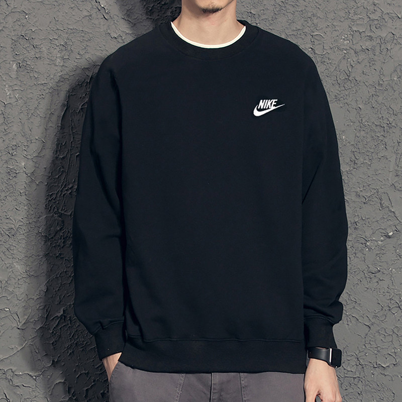 耐克春秋季运动休闲保暖套头衫