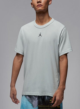 Nike耐克男上衣2026新款JORDAN运动休闲DRI-FIT短袖T恤FN5830-034